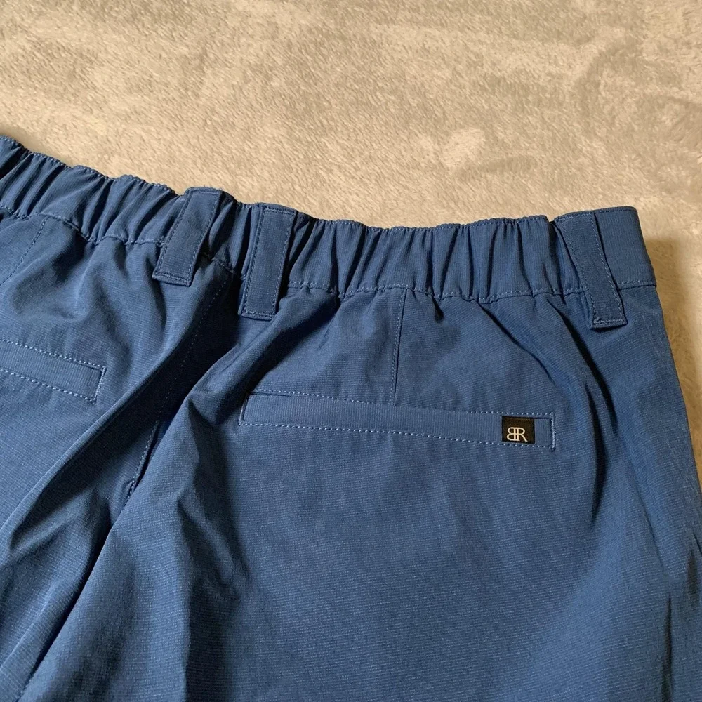 Banana Republic Shorts Mens 34 Blue‎ Quick Dry Stretch Casual Lightweight Summer